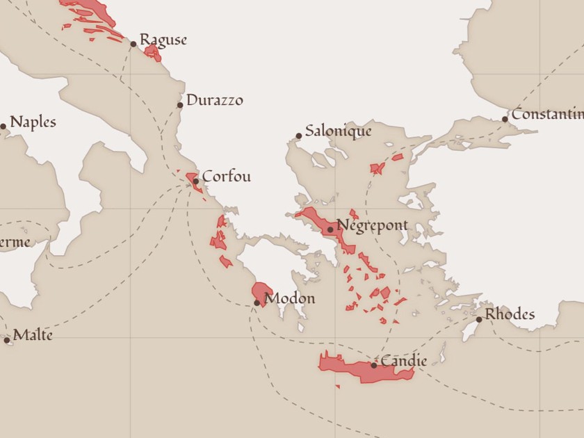 L'empire vénitien en méditerranée au XVe siècle